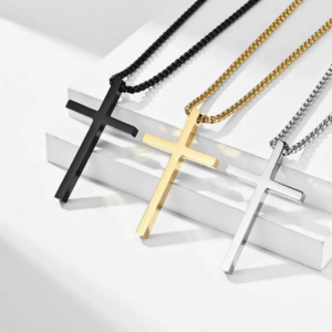 Long Cross Necklace