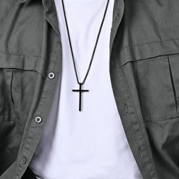Long Cross Necklace - Image 9