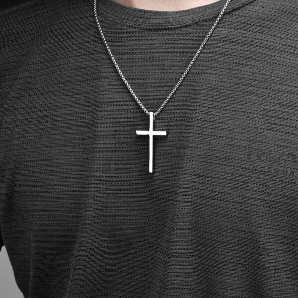 Long Cross Necklace - Image 5
