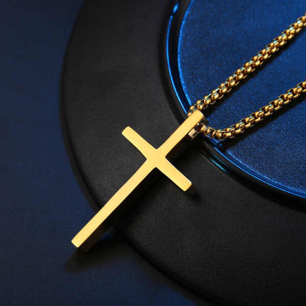 Long Cross Necklace - Image 3