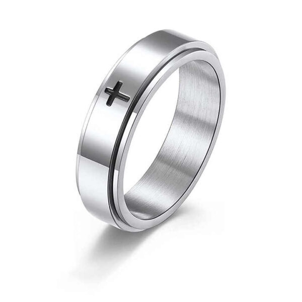 Unisex Cross Rings - Image 6