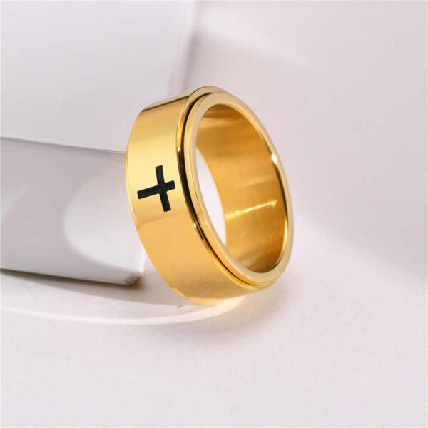 Unisex Cross Rings - Image 14
