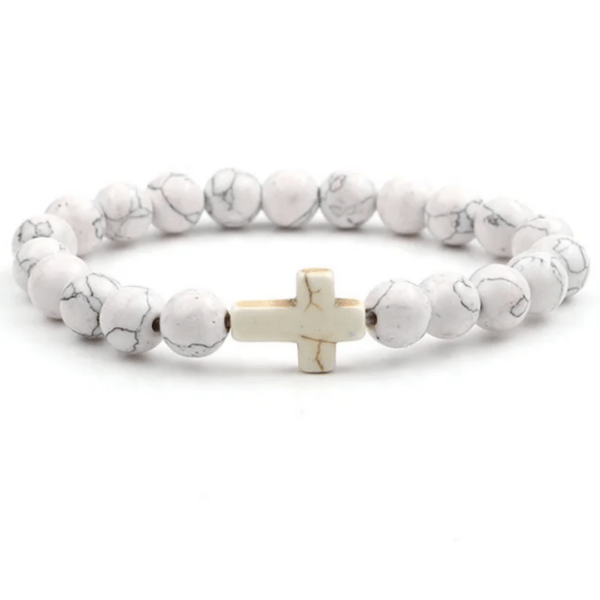 Beaded Bracelet With Cross - Image 7
