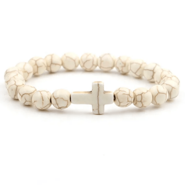 Beaded Bracelet With Cross - Image 9