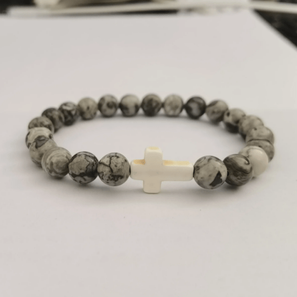Beaded Bracelet With Cross - Image 12