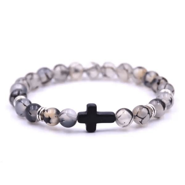 Beaded Bracelet With Cross - Image 16