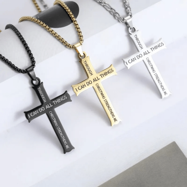 Philippians 4:13 Necklace - Image 7