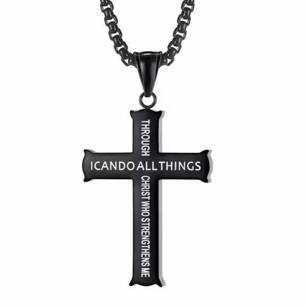 Philippians 4:13 Necklace - Image 2