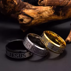 Jesus Cross Ring