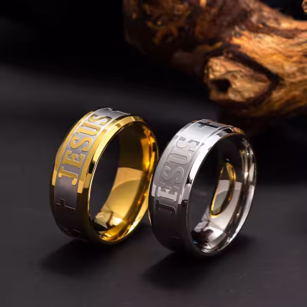 Jesus Cross Ring - Image 6