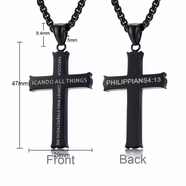 Philippians 4:13 Necklace - Image 5