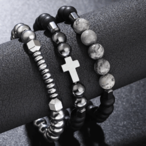 3-Piece Beaded Bracelet Set