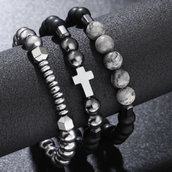 3-Piece Beaded Bracelet Set