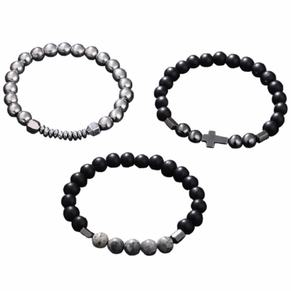 3-Piece Beaded Bracelet Set - Image 4