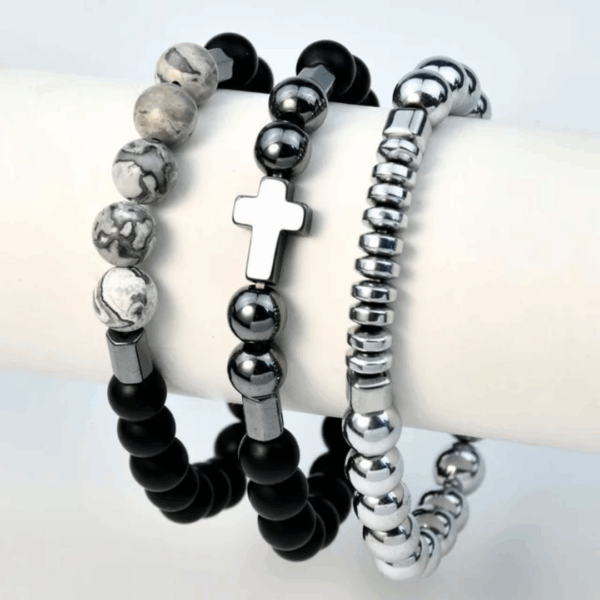 3-Piece Beaded Bracelet Set - Image 6