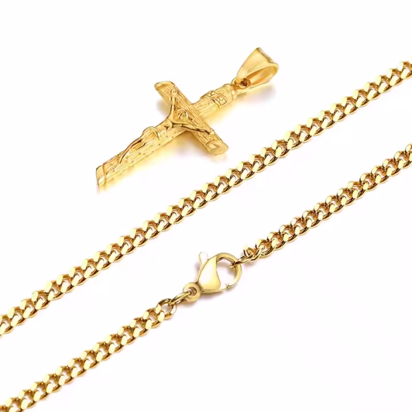 Crucifix Cross Necklace - Image 7