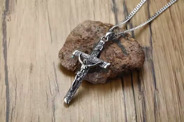 Crucifix Cross Necklace - Image 8