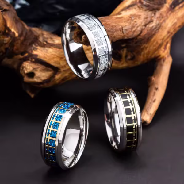 Crystal Cross Rings - Image 4