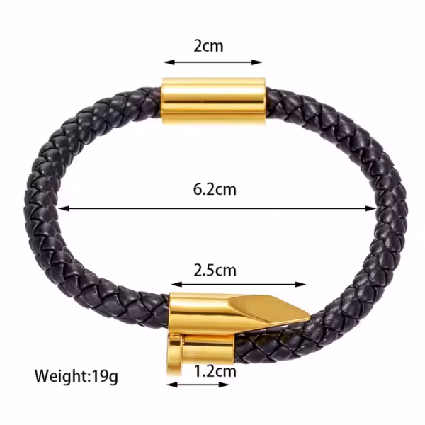 Nail Leather Bracelets - Image 7
