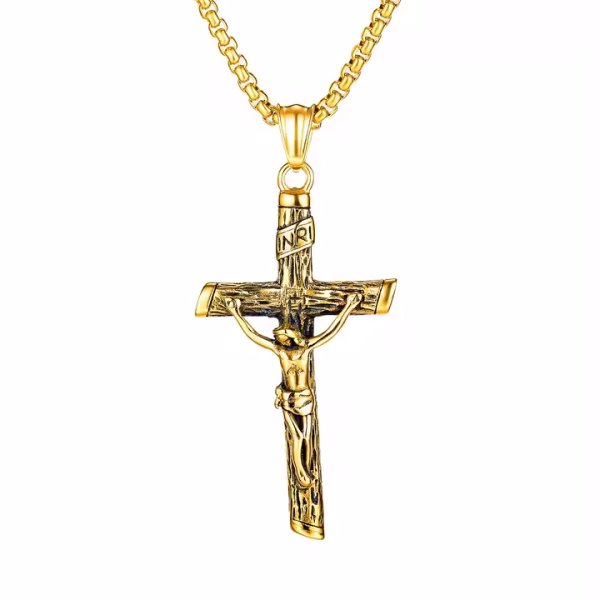 Crucifix Cross Necklace - Image 10