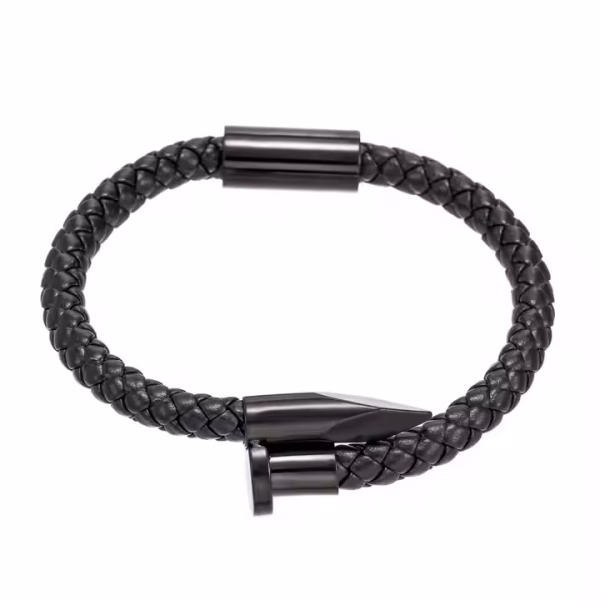 Nail Leather Bracelets - Image 5