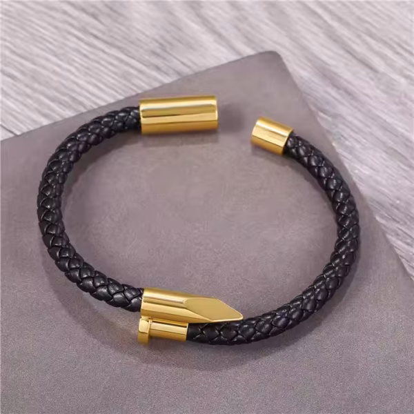 Nail Leather Bracelets - Image 6