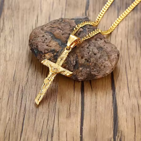 Crucifix Cross Necklace - Image 9