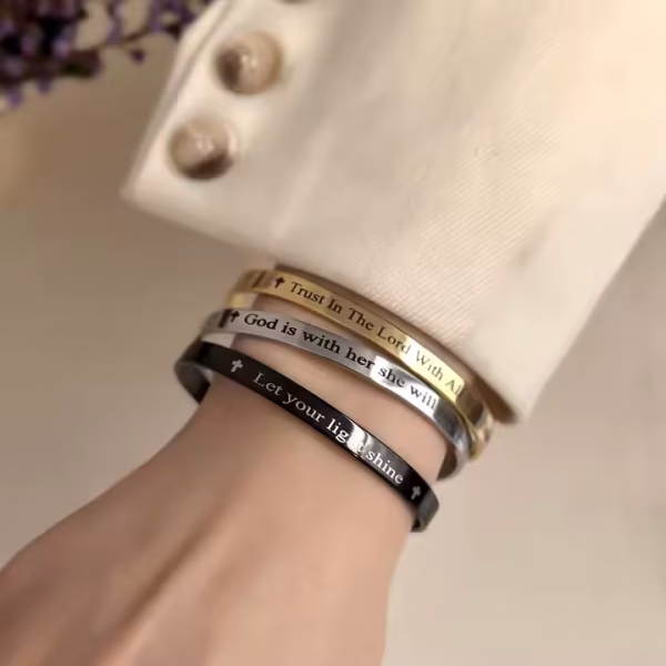 Unisex Cuff Bracelets - Image 2