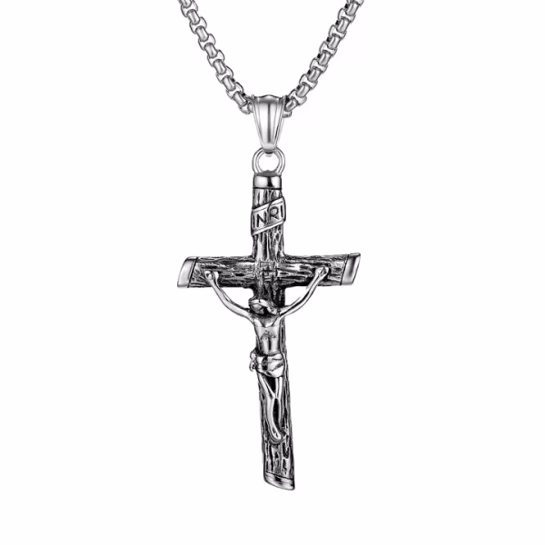 Crucifix Cross Necklace - Image 11