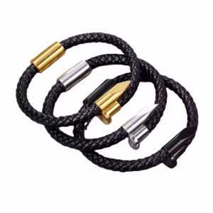 Nail Leather Bracelets